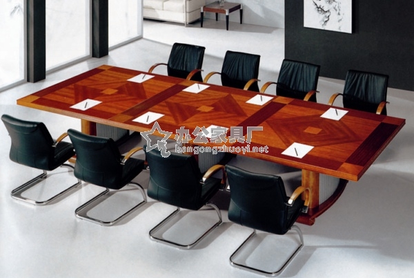 實(shí)木會(huì)議桌圖片